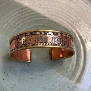 Hindi Copper Cuff